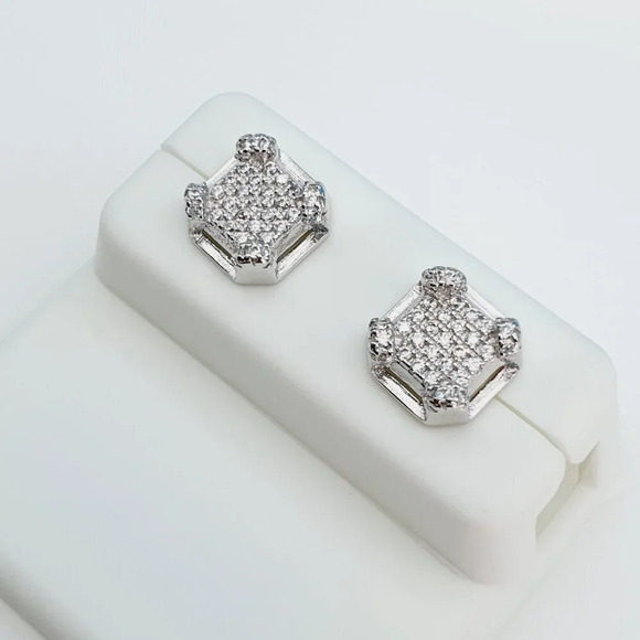 - "925 Sterling Silver Cubic Zirconia Earrings, U19254833 - Picture 11 of 11